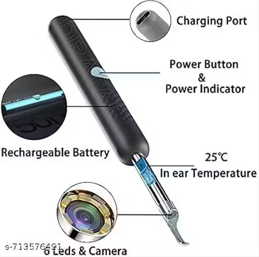 Ear Wax Cleaner with Camera