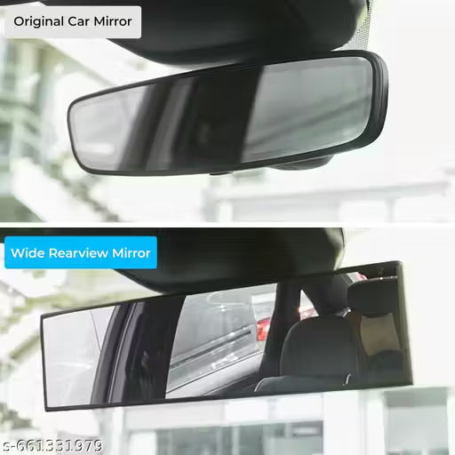 12 Inch Car Rear View  Wide Angle Panoramic Mirror